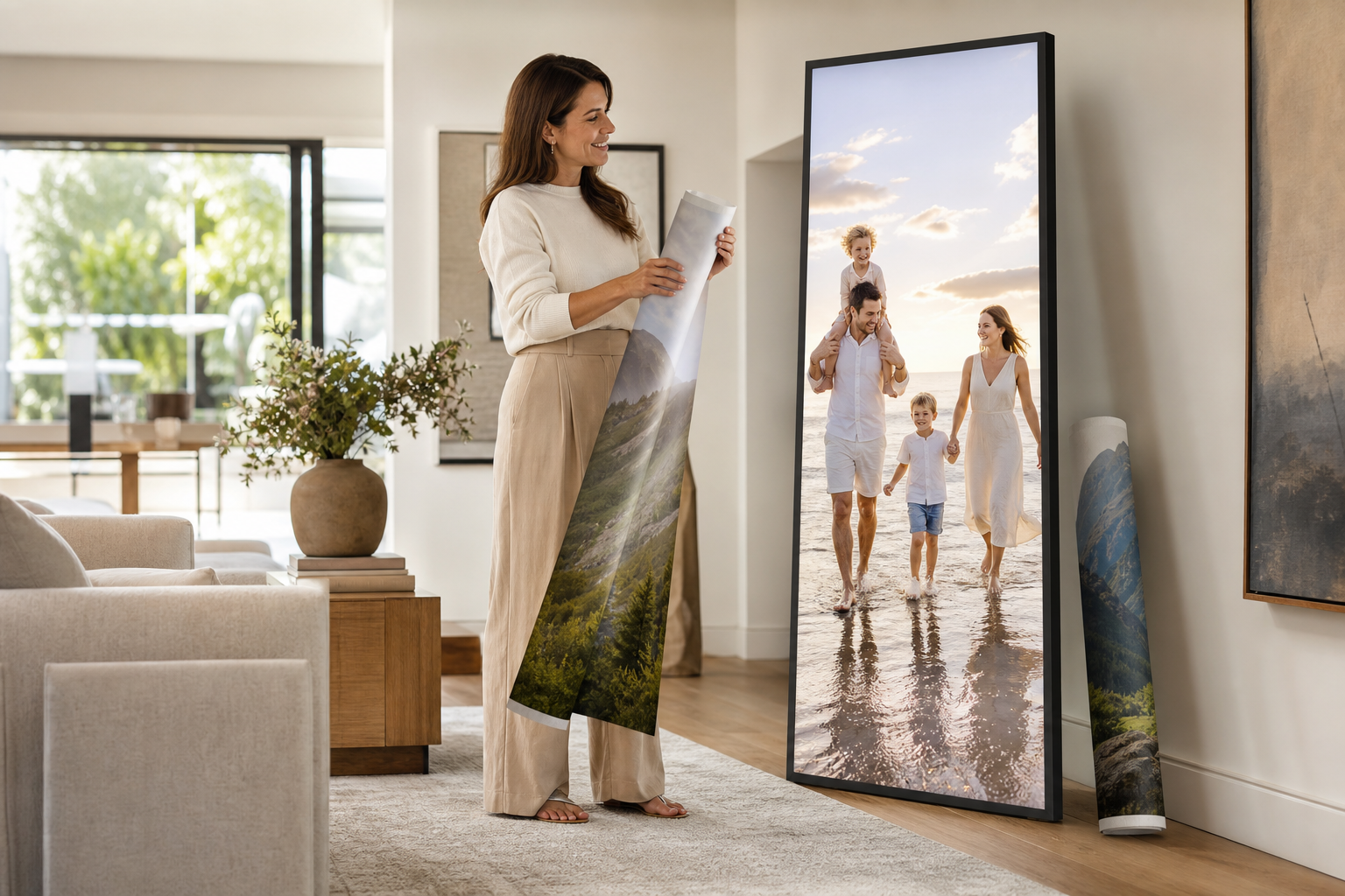 Swapping in a new image at home